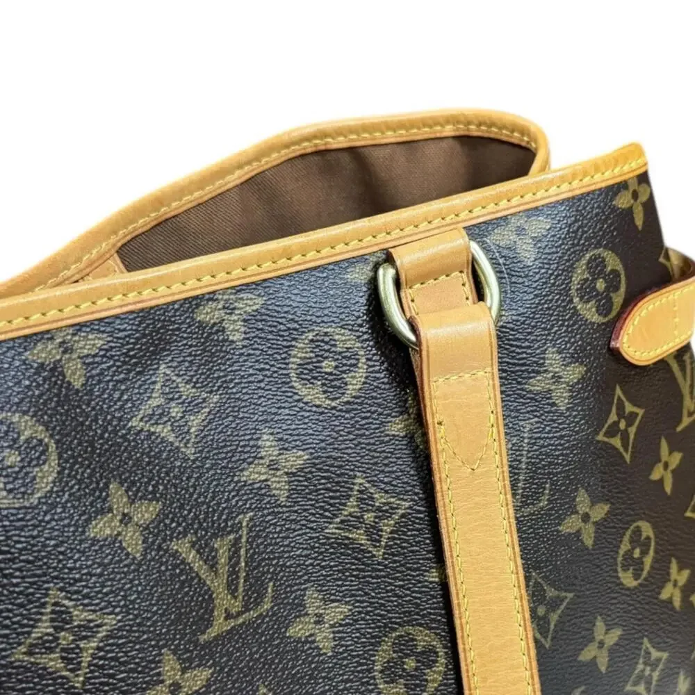 LOUIS VUITTON Brown Monogram Canvas Shoulder Bag